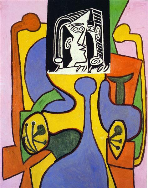 Picasso Woman Sitting In An Armchair Femme Dans Un Fauteuil